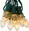 C7 Clear Christmas Lights 25FT, C7 Outdoor Patio String Lights with 27