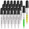 Teenitor 20 Pack Eye Dropper 1mL, Glass Dropper for Oils, Medicine, Lab