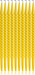 Jonard Tools JIC-22035NT/10 Yellow Probe Pick Spudger with L-Shaped Wire Hook, 7" Length (Pack of 10)
