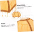 E27 Retro Fabric Lampshade Tassel Trim Pendant Shade for Table and Floor Lamps Vintage European Style Lampshade