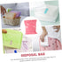 100pcs SOESFOUFU Thickened Girls Pouches Women Sanitary Bags Disposable Menstrual Pouches