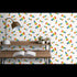 Commercial Grade Wallpaper Swatch - Xylophone Rainbow Colorful Toy Whimsical Childhood Instrument Music Small Scale