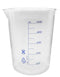 EISCO 10000ml Polypropylene Beaker with Spout and Blue Graduations