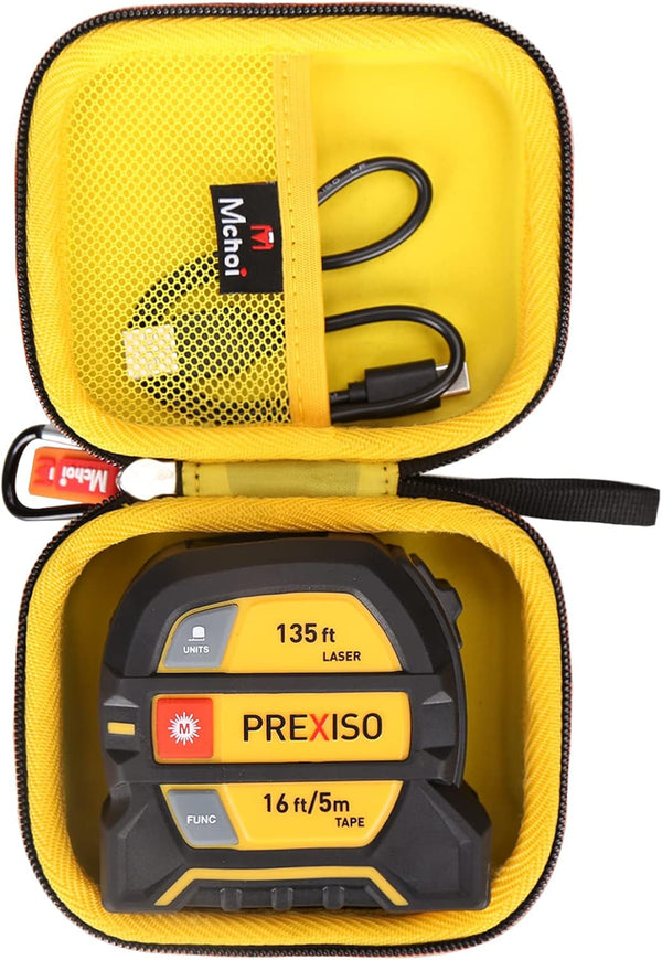 Mchoi Hard Carrying Case for PREXISO 2-in-1 Laser Tape Measure, Digital Distance Meter, EVA Portable Storage Case