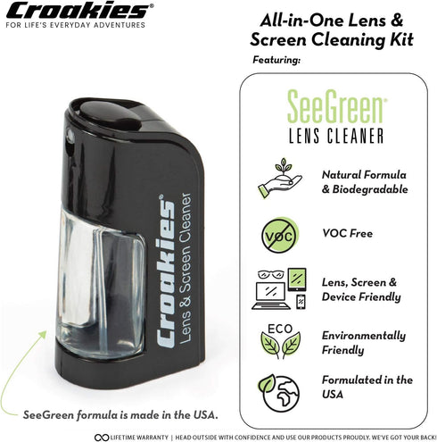 (Two-Pack) Croakies Terra Spec Cords Adjustable Sport Eyewear Retainer