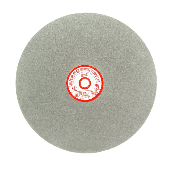 uxcell 200mm 8-inch Grit 240 Diamond Coated Flat Lap Disk Wheel, Grinding Sanding Disc