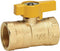 Homewerks 0.75-Inch Brass Gas Ball Valve, Female Thread, VGV2LHB4CB (Letters on Valve May Vary)