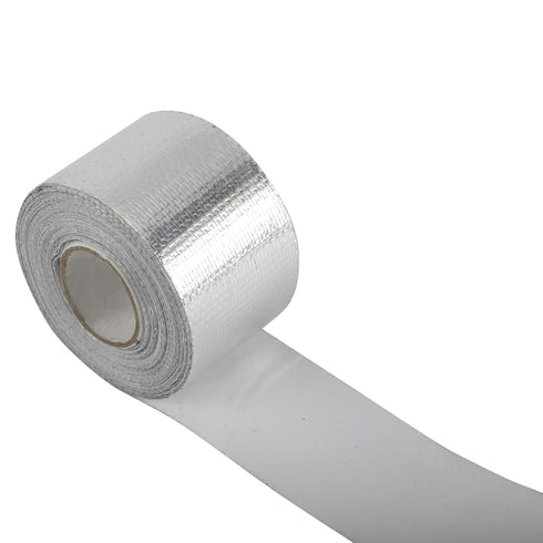 AuInn Self-Adhesive Heat Reflective Tape, High Temperature Fiberglass Heat Shielding Foil Tape