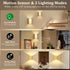 1 Pack 5000mAh 3 Closet Battery Operated Wall Sconce Light: Rechargeable Motion Sensor Night Light Colors Wireless