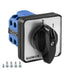 Baomain Cam Changeover Switch, AC 660V 20A, 8 Terminals, 5 Position Rotary Select Switch