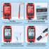 Digital Multimeter, 9999 Counts TRMS Auto-Ranging Voltmeter, Measures AC/DC Amp Ohm Voltage Meter Capacitance Frequency