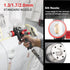 819 1.3/1.7/2.0 mm Nozzles HVLP Air Spray Gun Kits with Spray Paint Gun Automotive with Air Regulator Separator for Car