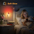 Wall,3D Light,3000K Sensor,0-100LM JandCase Night Lights Plug into Printed Beacon Night Plug in Nightlight with Dusk