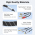 3.5mm Adapter,(3 1 MP3 HDTV(10FT) to RCA Cable, Lightning to RCA Male to Aux Audio Adapter HiFi Sound Headphone Jack