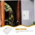 Mailbox Box Wall Mounted Locking Milk Box Stylish Home Milk Container for Outdoor Use Versatile Design for Breakfast