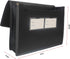 Premium Plastic Expanding File Folder Organizer, 3.5" Expansion, A4 Letter Size, 4 Pack for Home School Office
