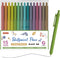 Shuttle Art Ballpoint Pens, 15 Pack Vintage Retractable Black Ink, 1.0mm Medium Point for Writing and Journaling