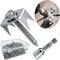 COZYMO 100 Pcs Fence Staples for Wire Fencing, 1.6 Inch Galvanized Steel Fasteners