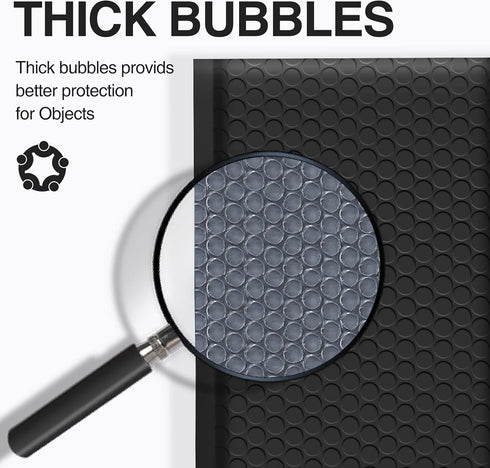 UCGOU Bubble Mailers, 4x8 Inch Black, 50 Pack, Opaque Self Seal Adhesive Waterproof Bags
