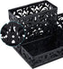 EasyPAG Desk Organizer with 3 Compartments for Pencil, Sticky Note Holder, Office Accessories (Black)