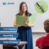 EasyView Premium 1.5-Inch Binders, 3-Ring Binders with Clear-View Covers, Pack of 4 for School, Office, or Home