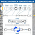 220FT 1/16" 304 Wire Rope Kit - String Light Hanging Kit Vinyl Coated Stainless Steel Cable with Turnbuckles for String