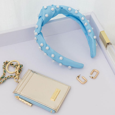 Lilly Pulitzer Lanyard with ID Holder, Keychain Wallet for School or Office, Gold Zipper Wallet, Blossom Views