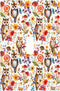 Sturin Cute Owl Flowers Wall Plate Light Switch Cover 1 Gang Single Toggle