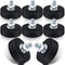 8 Pcs Rubber Coated Magnets, Bolt on Magnets with M4 Male Threaded