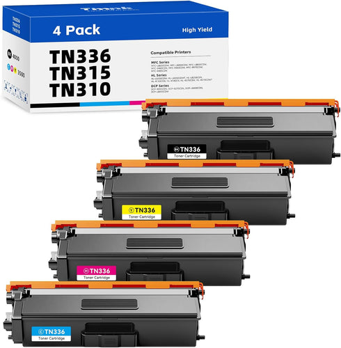 TN336 TN331 TN315 TN310 Compatible Toner Cartridge Replacement for Brother TN 336 331 315 310 TN-336 TN-331 TN-315