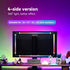 Fiotura G100 (4-Side 34inch) Monitor LED Backlights for PC & Mac, LED Strip Light Sync with Screen Color/Music