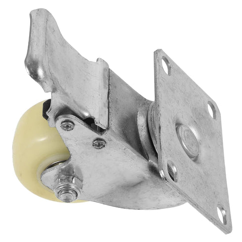 SHINEOFI Heavy Duty 2.5 Inch Nylon Cart Caster Wheels with Stainless Steel Brake