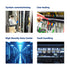 5pack OM2 2pcs/Bag LC Multimode Fiber Loopback Adapter with Pull Tab, for Fiber Optic Testing and Equipment Diagnostics