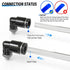 TAILONZ PNEUMATIC Male Elbow 4mm Tube OD x M5 Thread 90 Push to Connect Fittings (Pack of 10)