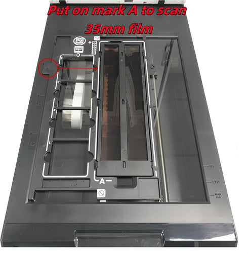 Photo Holder Assy Film Slide 35mm Negative Holder & Cover - Compatible with Epson Perfection V500 V550 V600 4490 2450