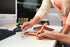 STABILO Ballpoint Pen Pack of 6 - Red, Blue, Black, Green, Turquoise, Lilac, Medium Point, Retractable