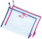 Rough Enough Clear Plastic File Folder Document Holder Bag, Zipper Pouches for Organizing A4 Paper, Office Supplies
