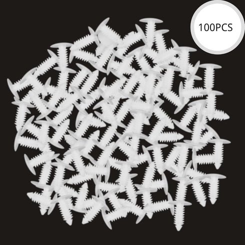 100Pcs Vapor Barrier Fasteners for Crawlspace, 1 Inch Christmas Tree Push Pins for Foundation