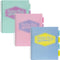 Pukka Pad 5 Subject Spiral Notebook 3-Pack, 200 Pages with Repositionable Dividers & Perforated Edges for Office