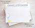 Designing Moments Set 10 2023-31/32 Personalized Tennis Note Cards, Tennis Stationery for Men or Women, Tennis Ball