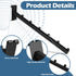 Polmart 8 Pack Gridwall Waterfall Hook, 6 Ball Wire Gridwall Hangers, Accessories for Retail Shop Display and Trade Show
