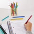 Paper Mate Glass Black Cushion Point Pen, 1 Dozen