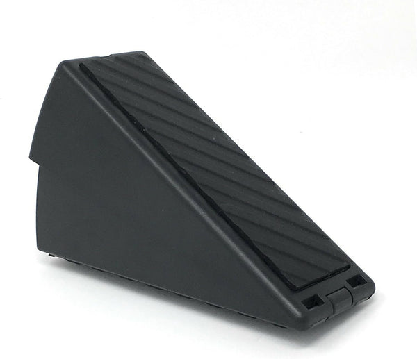 Heavy Duty Adjustable Spring Loaded Door Wedge, Self-Adjusting Doorstop for Door Gaps, Made in USA