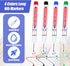 Tucnoeu 12pcs Long Head Deep Hole Marker, Long Nib Marker Multi-purpose Deep Hole Markers Pens for Construction