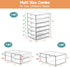 Makeup Drawer Storage Organizer with 13 Drawers, 3 Set Acrylic Office Desk Organization for Makeup, Jewelry, Bathroom