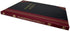 BookFactory Professional Engineering Notebook, 168 Pages, 8" x 10", Black and Burgundy Cover, Section Sewn Hardbound