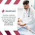 Dealmed 6" Cotton-Tipped Wood Applicators, 200 Sterile Cotton-Tipped Applicators for Medication and Crafts