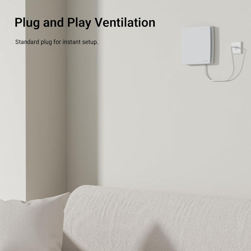 Cazooo 4 Inch 95 34 Bathroom Exhaust Fan with Plug, Window Wall Mount, m/h Airflow, dB Ultra Quiet, Plug-n-Play