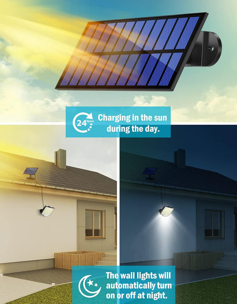 106 IP65 120 16.5 MPJ Solar Light for Outdoor, LED Solar Light Outdoor with Motion Sensor, Waterproof, Lighting Angle