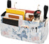 SyXIOP Pastel Blue Butterfly Bedside pouching Organizer Table Cabinet Storage Organizer for TV Remote Control, Phones